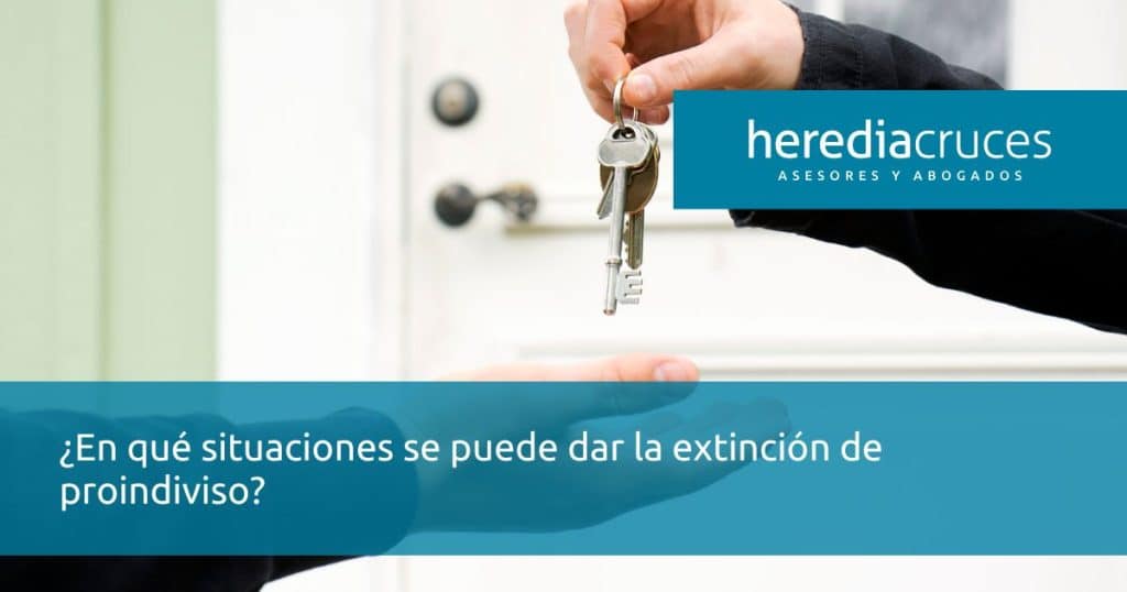 Extinción de proindiviso