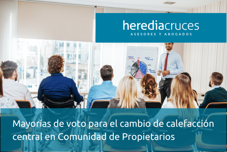calefacción central en comunidad